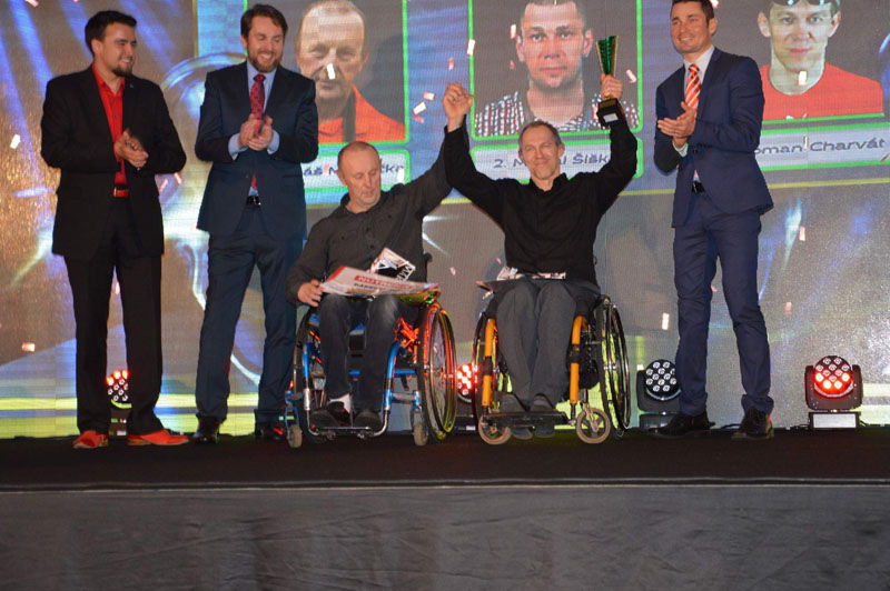 Tomáš Mošnička Galavečer HandiCupu 2015